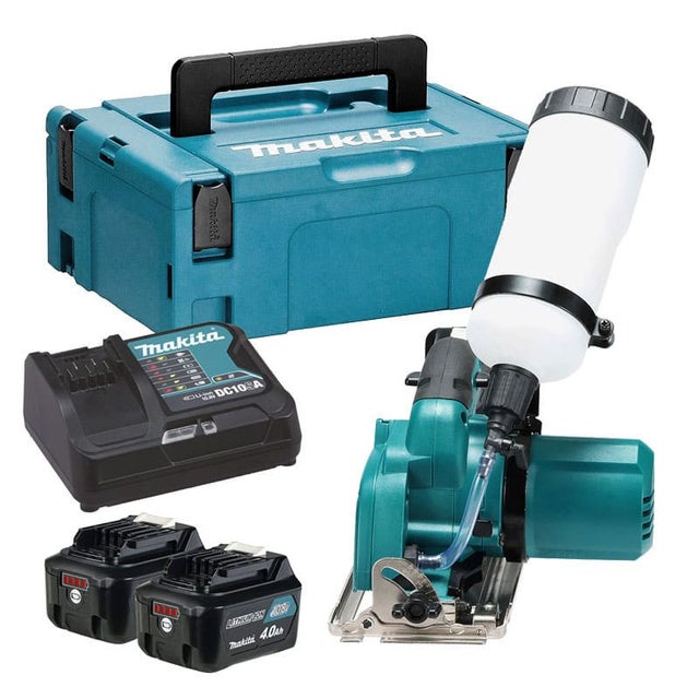 Scie à diamant 10,8V CXT (2x4,0 Ah) dans coffret MAKPAC - MAKITA CC301DSMJ