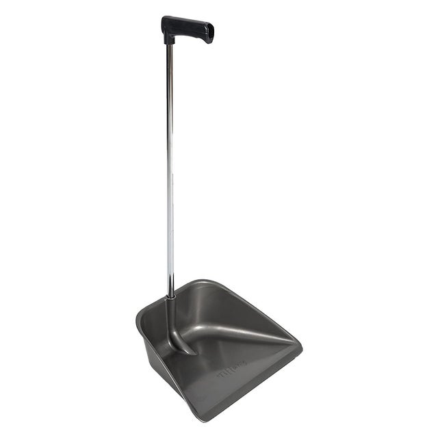 Paletta Alzaimmondizia In Metallo Zincato - Professionale, Antiruggine, Con Manico 78 Cm - Foto 8