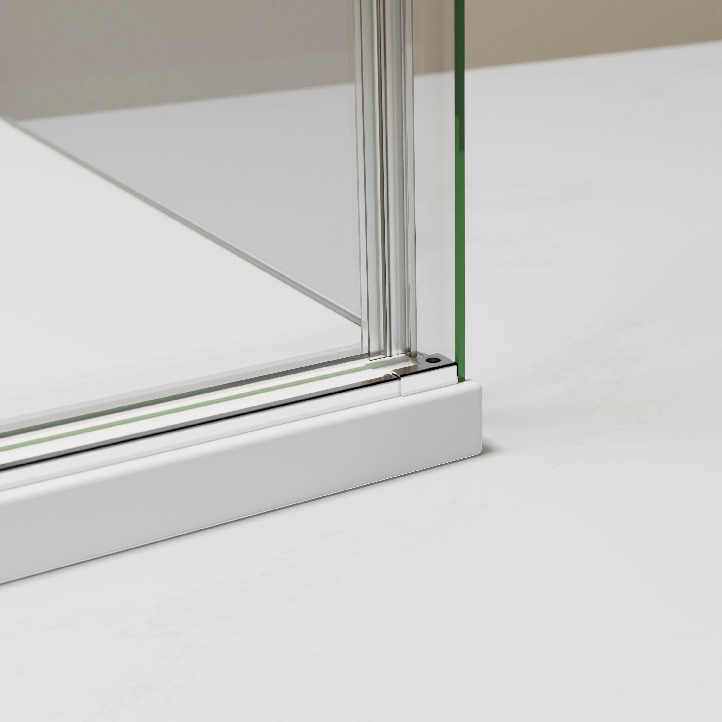 Bernstein Kabina prysznicowa NT806 FLEX chrom - szkło bezpieczne ESG 8mm - 110x100 cm - 3