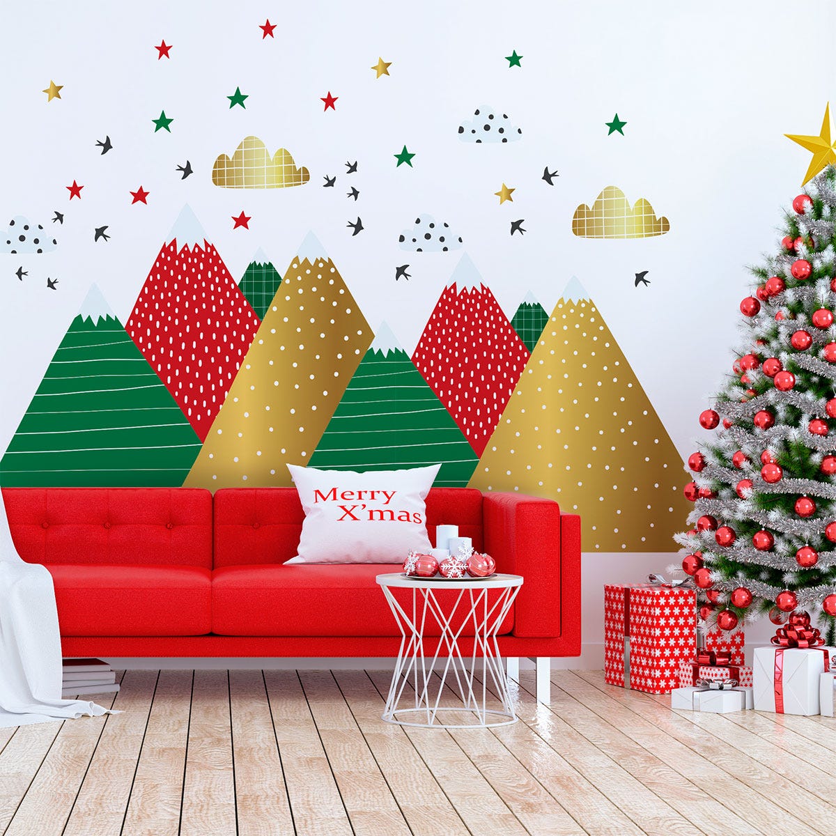Stickers Montagnes Scandinaves De No l 70 X 105 Cm Leroy Merlin stickers-montagnes-scandinaves-de-no-l-70-x-105-cm-leroy-merlin