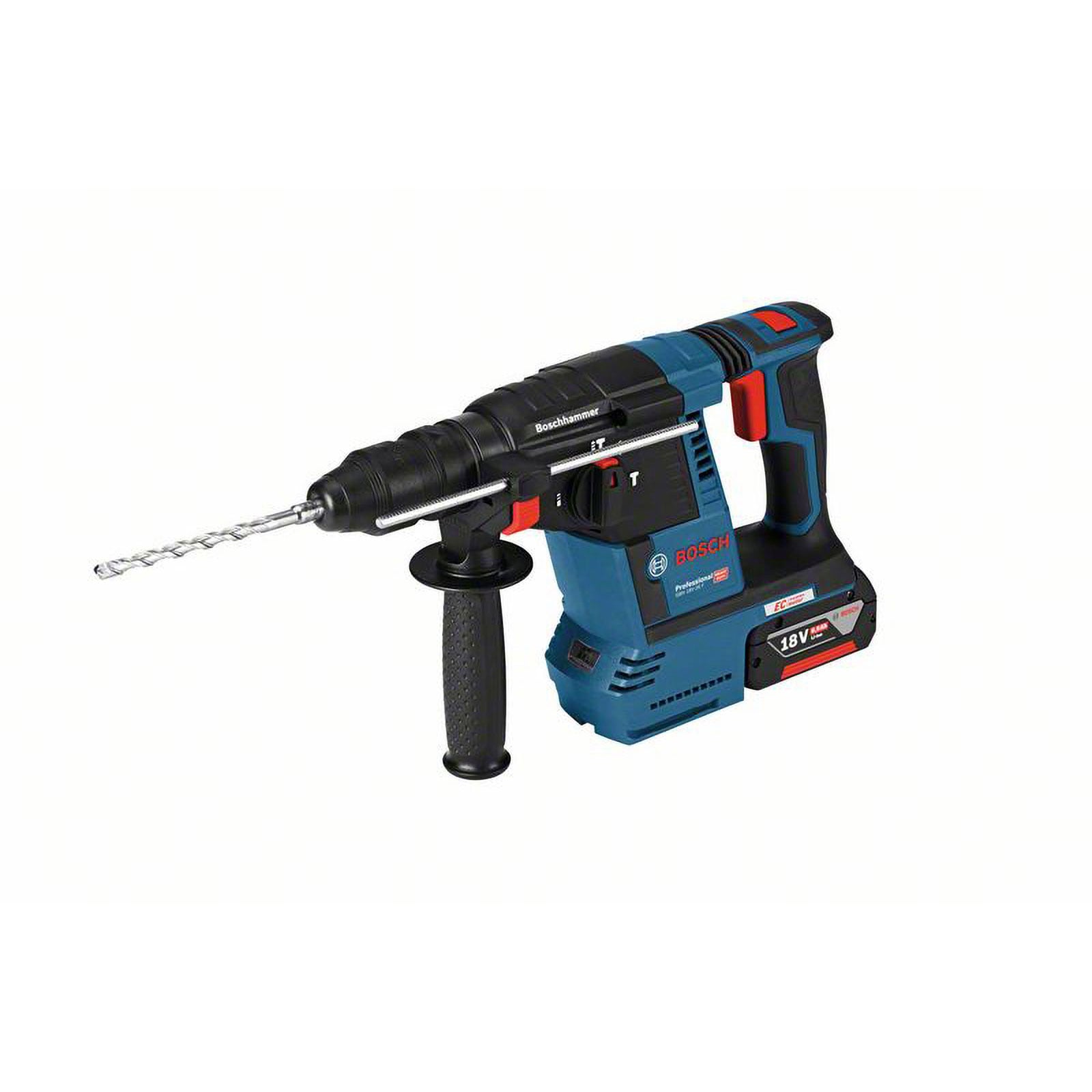 Bosch Akumulatorowa Młotowiertarka GBH 18V-26 F + GDE z SDS plus Solo wraz z odsysaniem pyłu w L-Boxx - 061191000K - 6