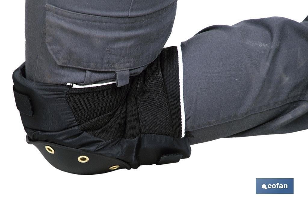 Genouillères Enfant 3-8 Ans - Protection Souple En Coton, Noir, Pour Sport Et Froid