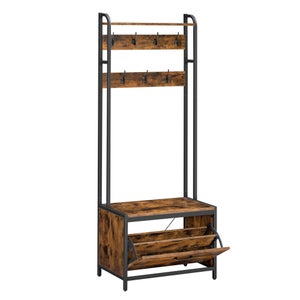 Appendiabiti Da Terra Con Ruote, Porta Abiti Da Camera, Portatile Porta Vestiti Autoportante In Metallo, Stender Appendiabiti Salvaspazio Per Bagno, Soggiorno, Balcone, 100×169cm ( Color : Black , Siz