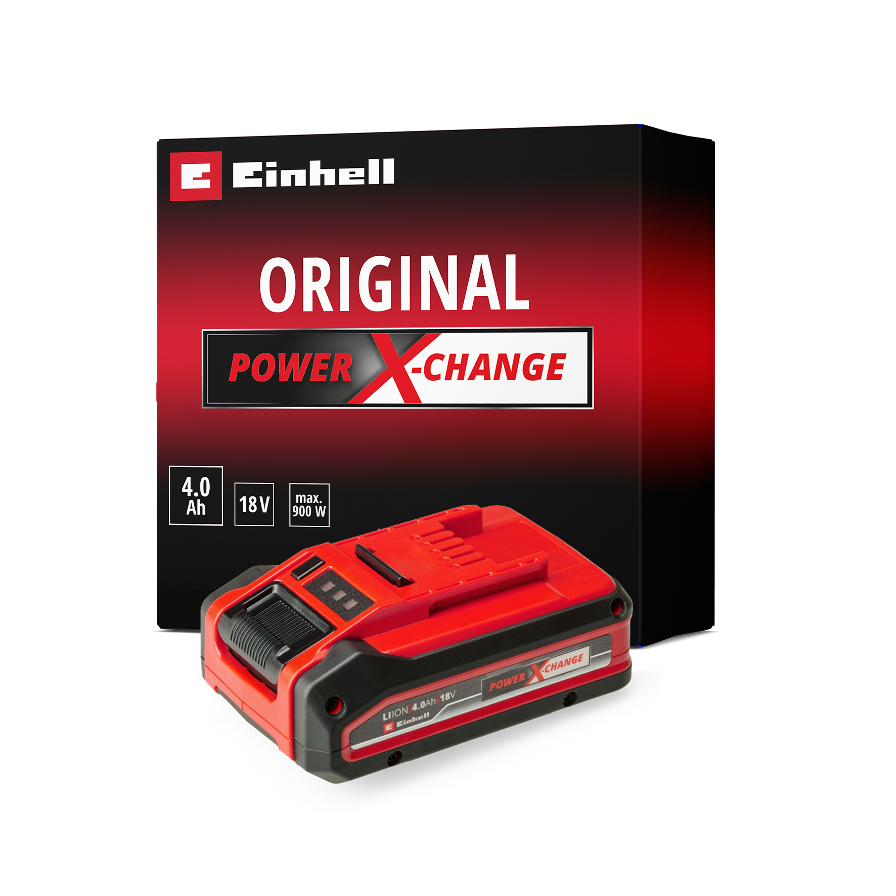 Akumulator Einhell Power-X-Change Plus 18 V 4,0 Ah z wskaźnikiem LED