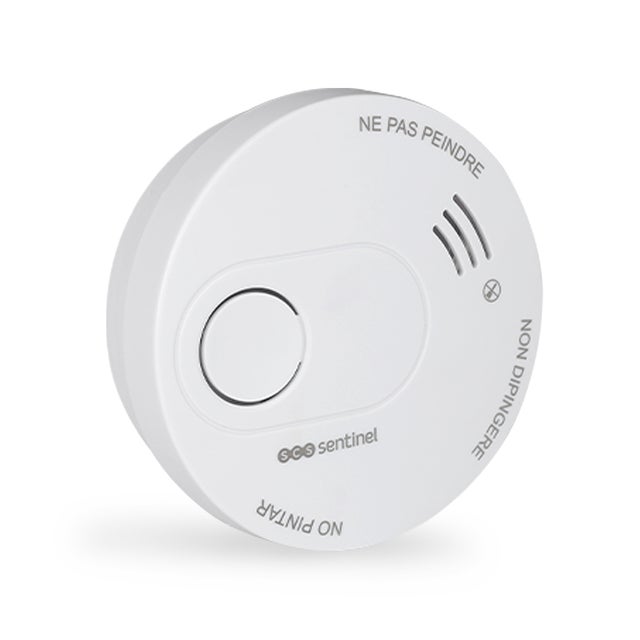 SCS SENTINEL – Détecteur de fumée autonome 10 ans d’autonomie – SmokeAlarm 10Y