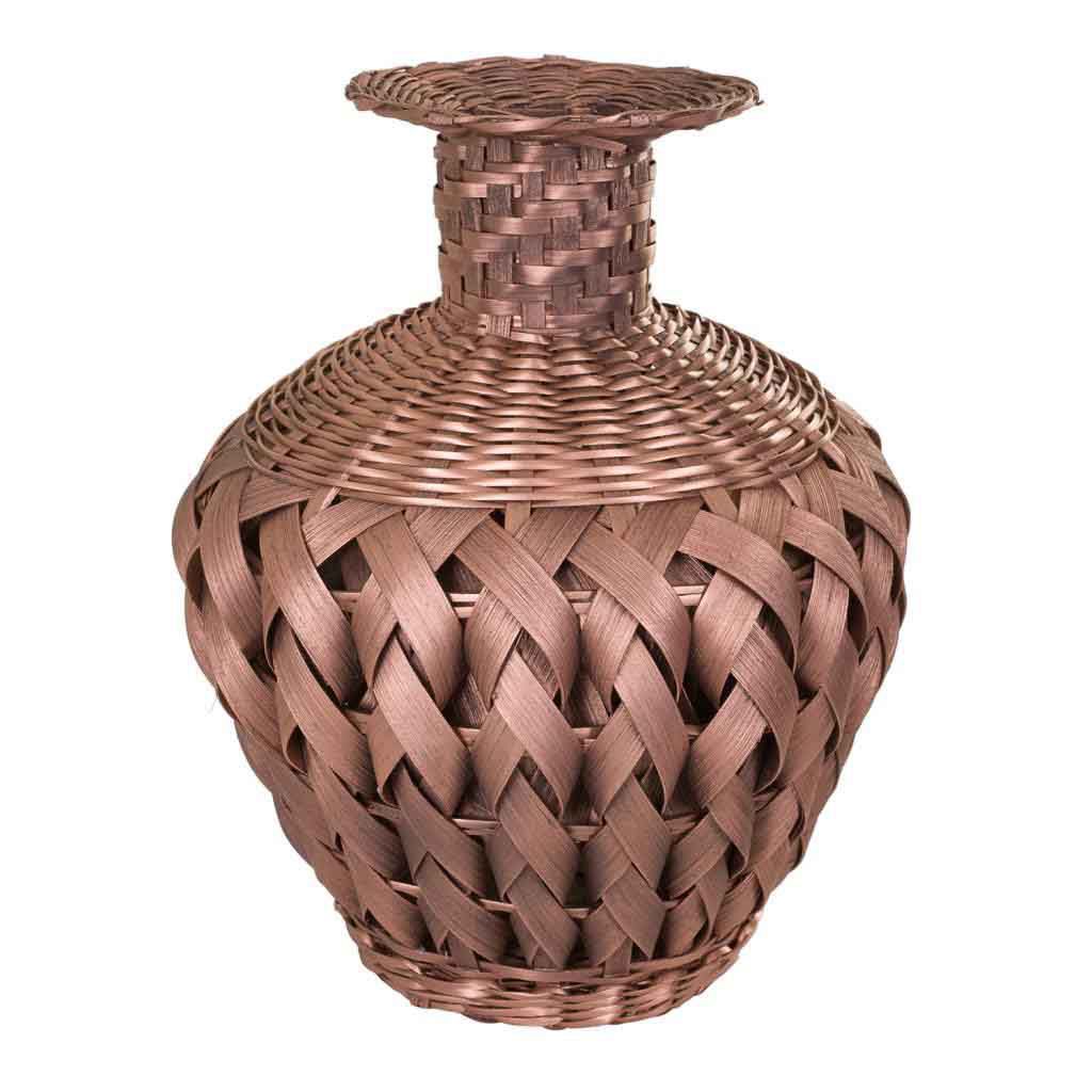 Vase En Bambou Forme Maison - La Maison Du Bambou (Yvon Bergon) - Déco Nature