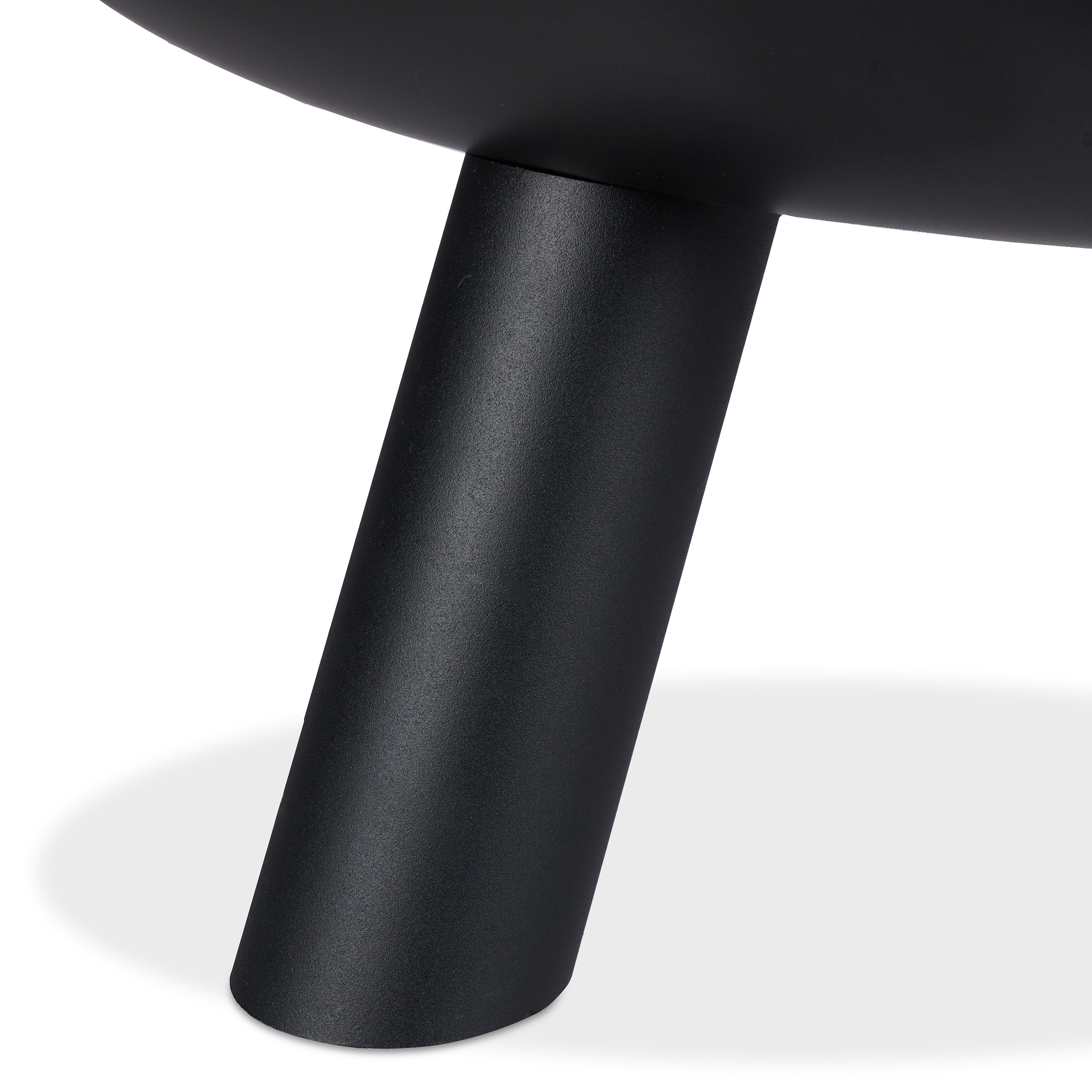 Brasero Exterior con Atizador y Cubierta Antichispas, Estufa de Leña Jardín y Terraza, Acero, 58x75 cm, Negro, Relaxdays - 9