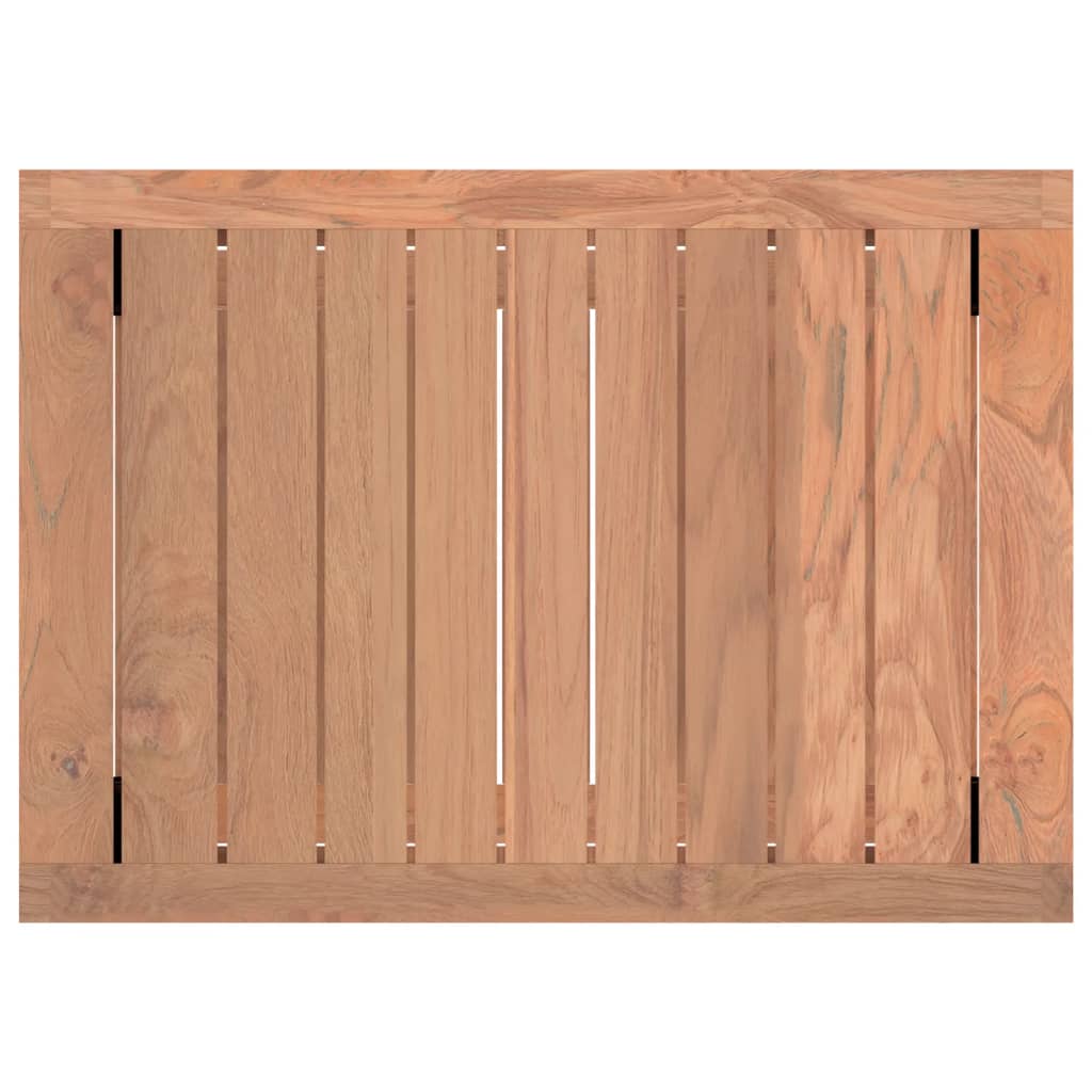 Maison Exclusive - Banc de douche 50x35x45 cm Bois massif de teck - 5