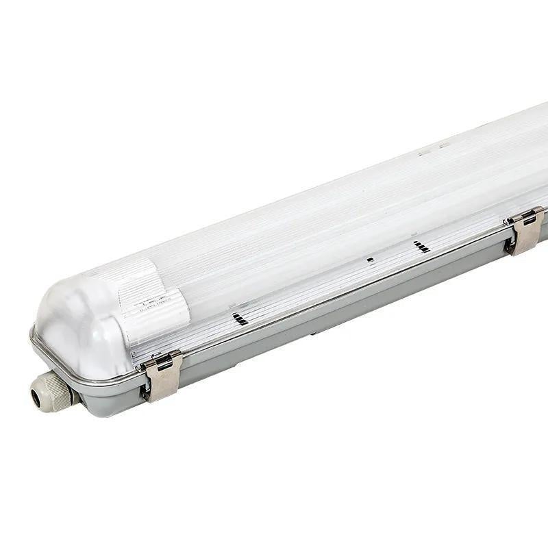 Kit de Réglette LED IP65 + 2 Tube Néon LED 150cm T8 22W - Blanc Chaud 2300K - 3500K - SILAMP - 2