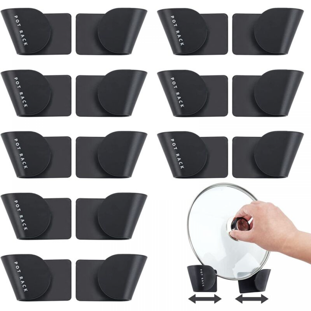 Regulowany uchwyt na pokrywkę garnka, Przechowywanie w kuchni, Uchwyt na pokrywkę garnka, Wskazówki kulinarne