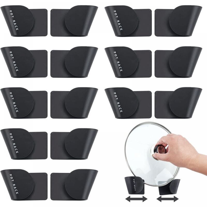 Regulowany uchwyt na pokrywkę garnka, Przechowywanie w kuchni, Uchwyt na pokrywkę garnka, Wskazówki kulinarne