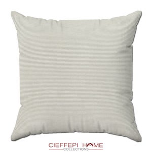 ATMOSPHERA Fodera Per Cuscino 50x70cm In Cotone Blu Anatra - Finitura A Punto Calabrone, Volant Piatto, Certificato OEKO-TEX
