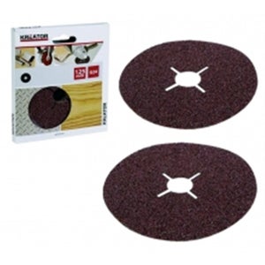 FEIN Disques Abrasifs En Fibre 125 Mm Grain 60 - Lot De 25 Pour Meuleuse D'Angle - Performance Exceptionnelle Sur Acier Et Inox