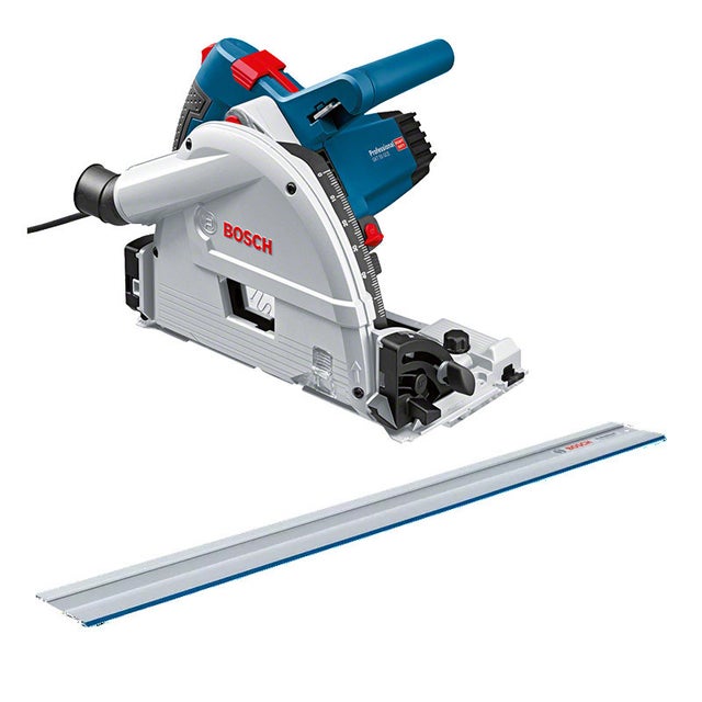 Scie plongeante 1400 W Ø160 mm GKT 55 GCE avec rail FSN 1400 - BOSCH 0615990M9D