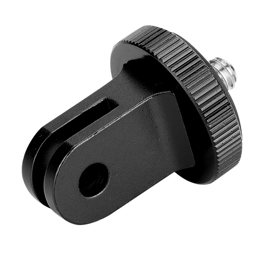 Adaptateur Aluminium 1/4" Pour Caméra - Fixation Trépied Compatible Insta360 GoPro Hero 10/9/8 - Robuste Et Portable