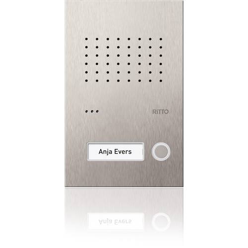 Ritto by Schneider RGE1810125 Interphone acier inoxydable | Leroy Merlin Ritto by Schneider RGE1810125 Interphone acier inoxydable | Leroy Merlin