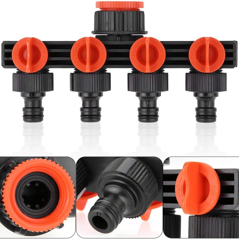 Złącze do podlewania 19 mm (3/4 cala): Złącze wtykowe z końcówką węża, w opakowaniu (18214-20)