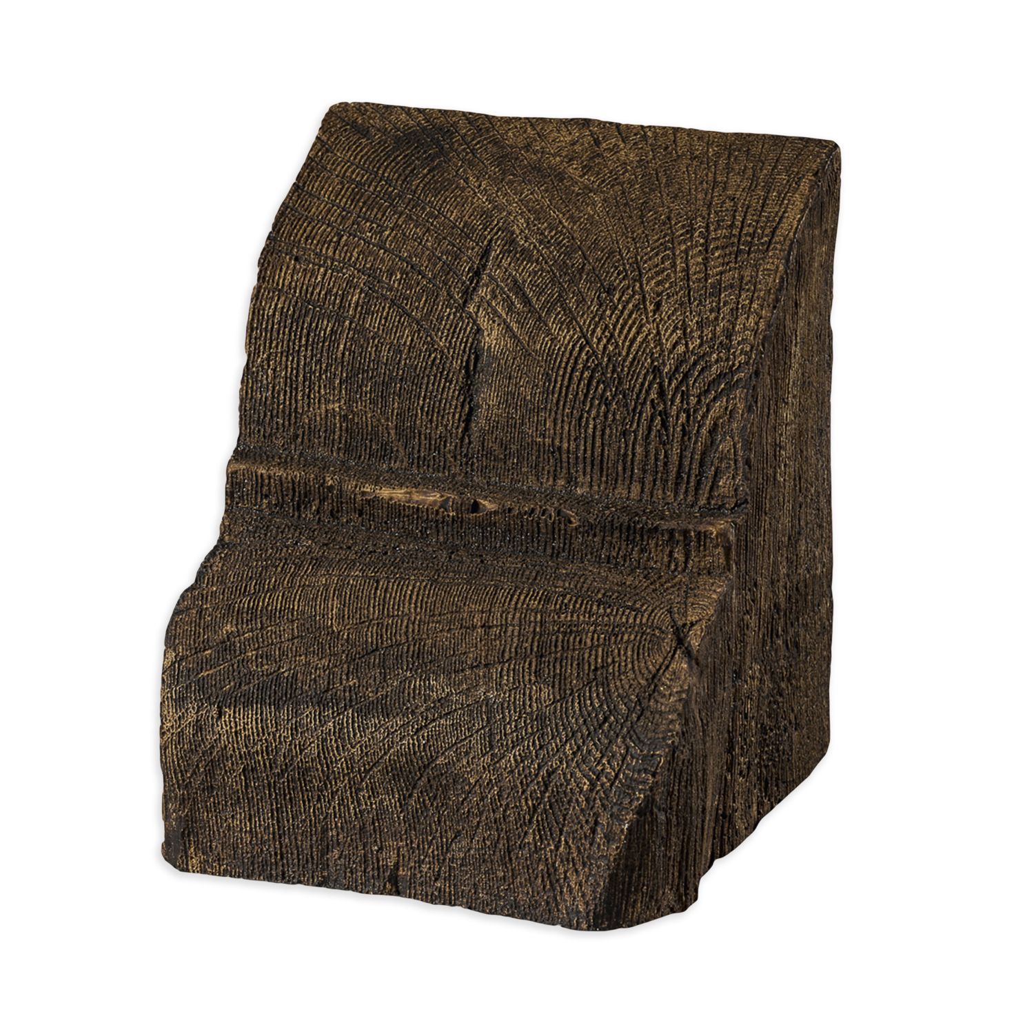 Console pour poutres de plafond 12x12cm Console PU Console pour poutres PU Rustique - 2