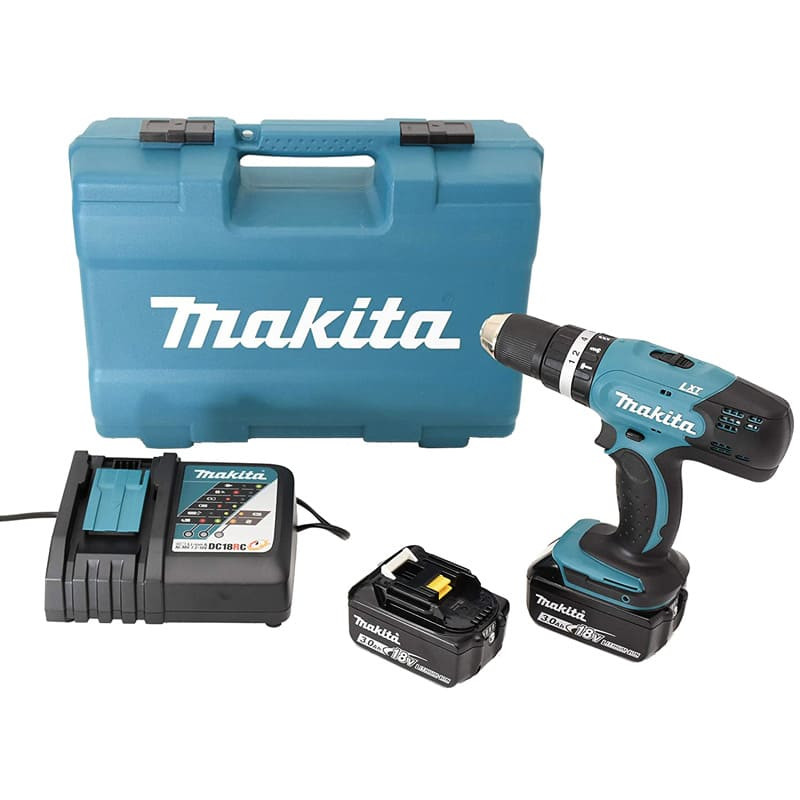 Taladro makita dhp453rfx 18v 2x3 0ah Leroy Merlin