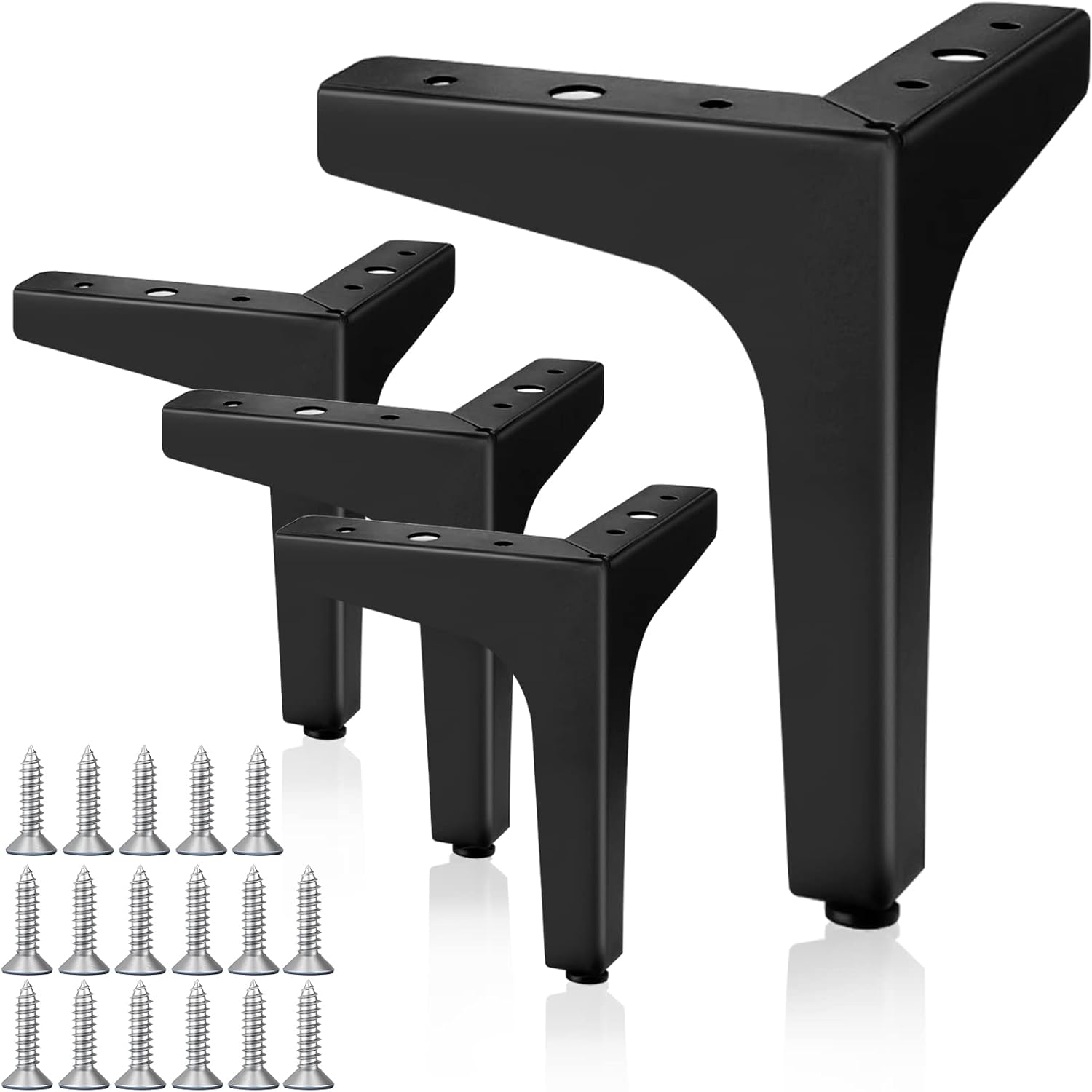 4 Pieds En Plastique Pour étagère Kallax – Stabilité Et Surélévation – Accessoire