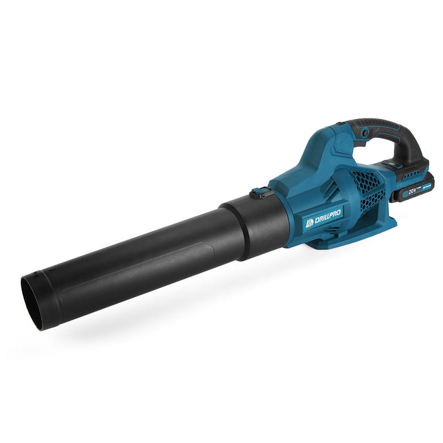 Souffleur à Feuilles Sans Fil 24V Avec 2 Batteries - Souffleur Électrique Léger Pour Jardin Et Voiture