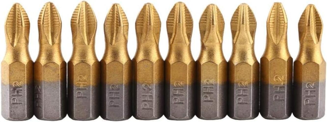 Punte Cacciavite Incrociato Magnetico PH2 Resistenti Per Trapano A - Foto 6