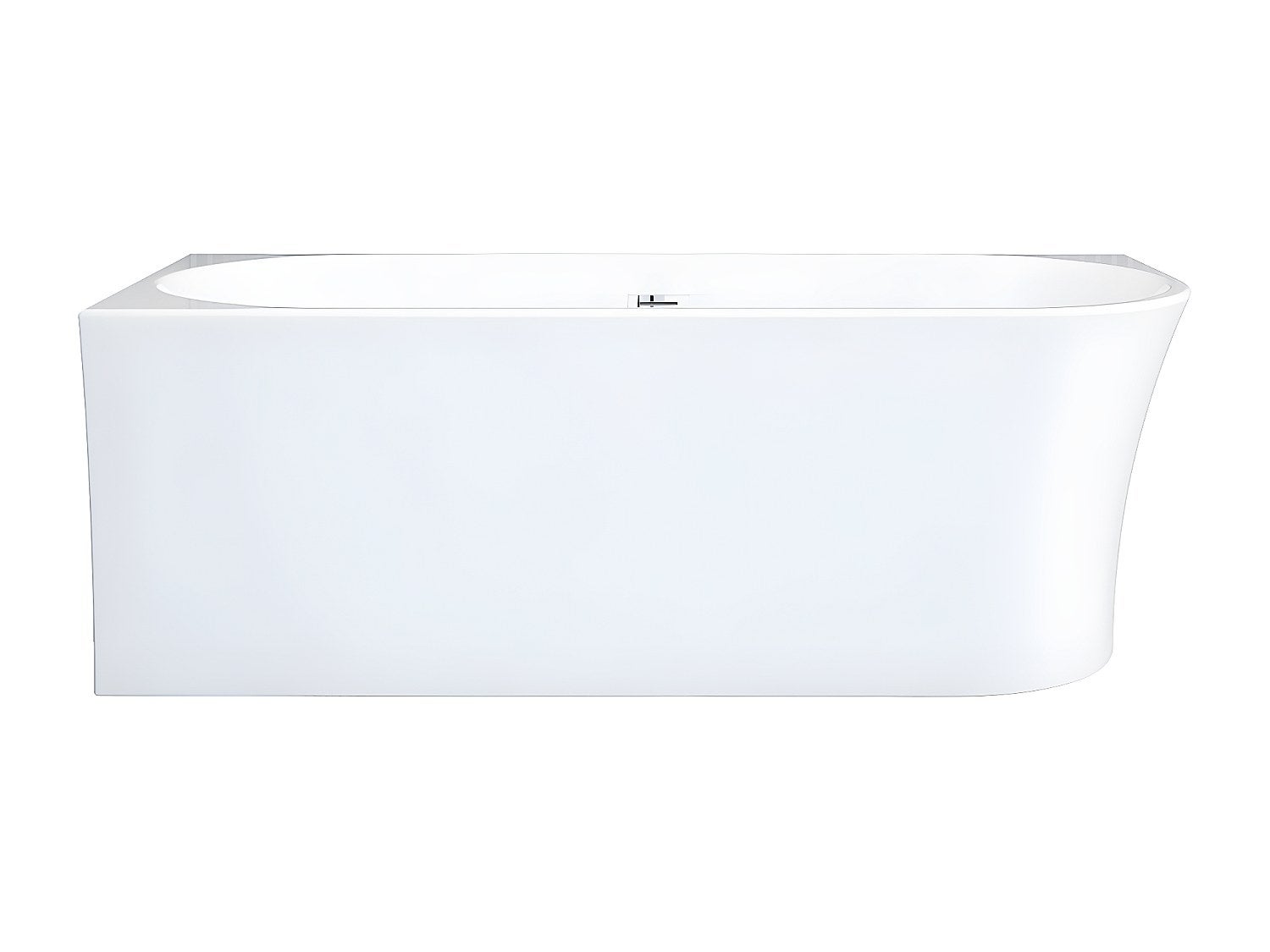 Wanna narożna - 228 l - 170 x 75 x 59 cm - Biała - Akryl - Lewostronna - PONTICOLA