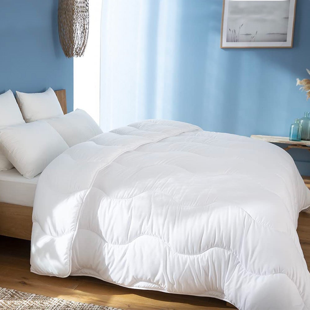 Couette de lit premium tempérée 350g blanc Aerelle soft flex ABEIL Dimension - 220x240 - 3
