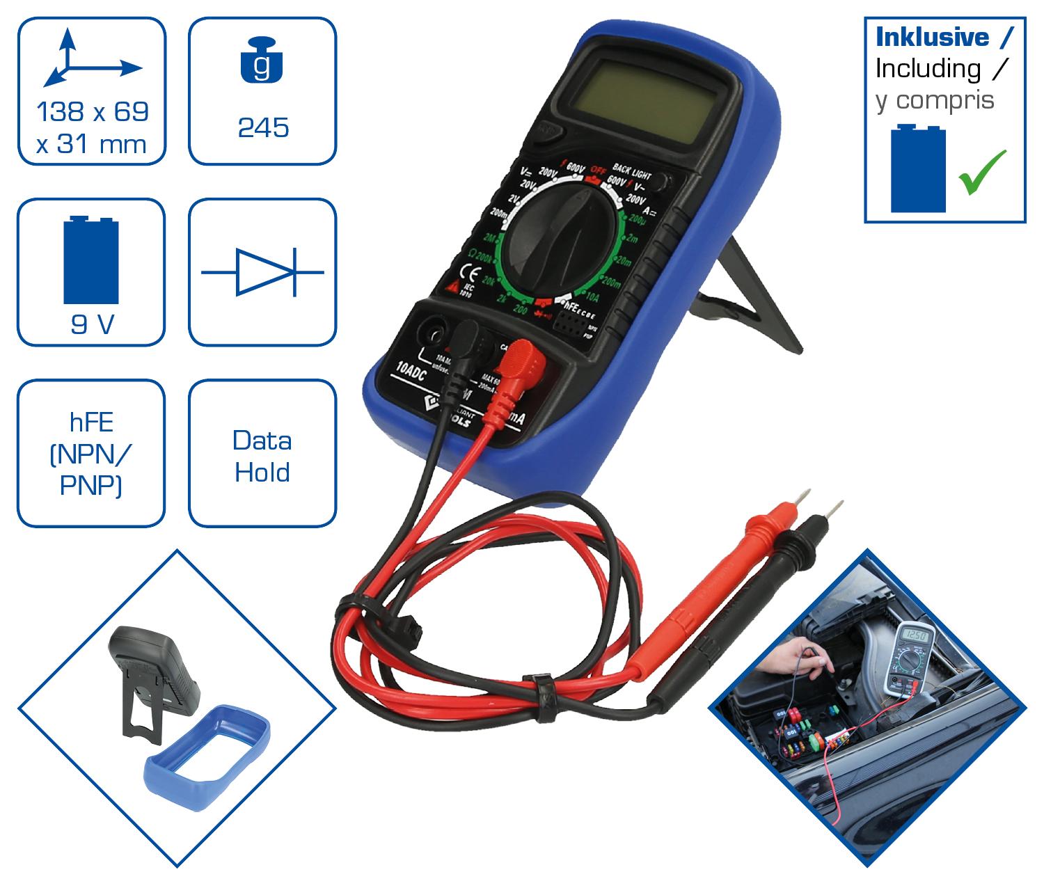 Multimètre BRILLIANT TOOLS - BT122900 - 2