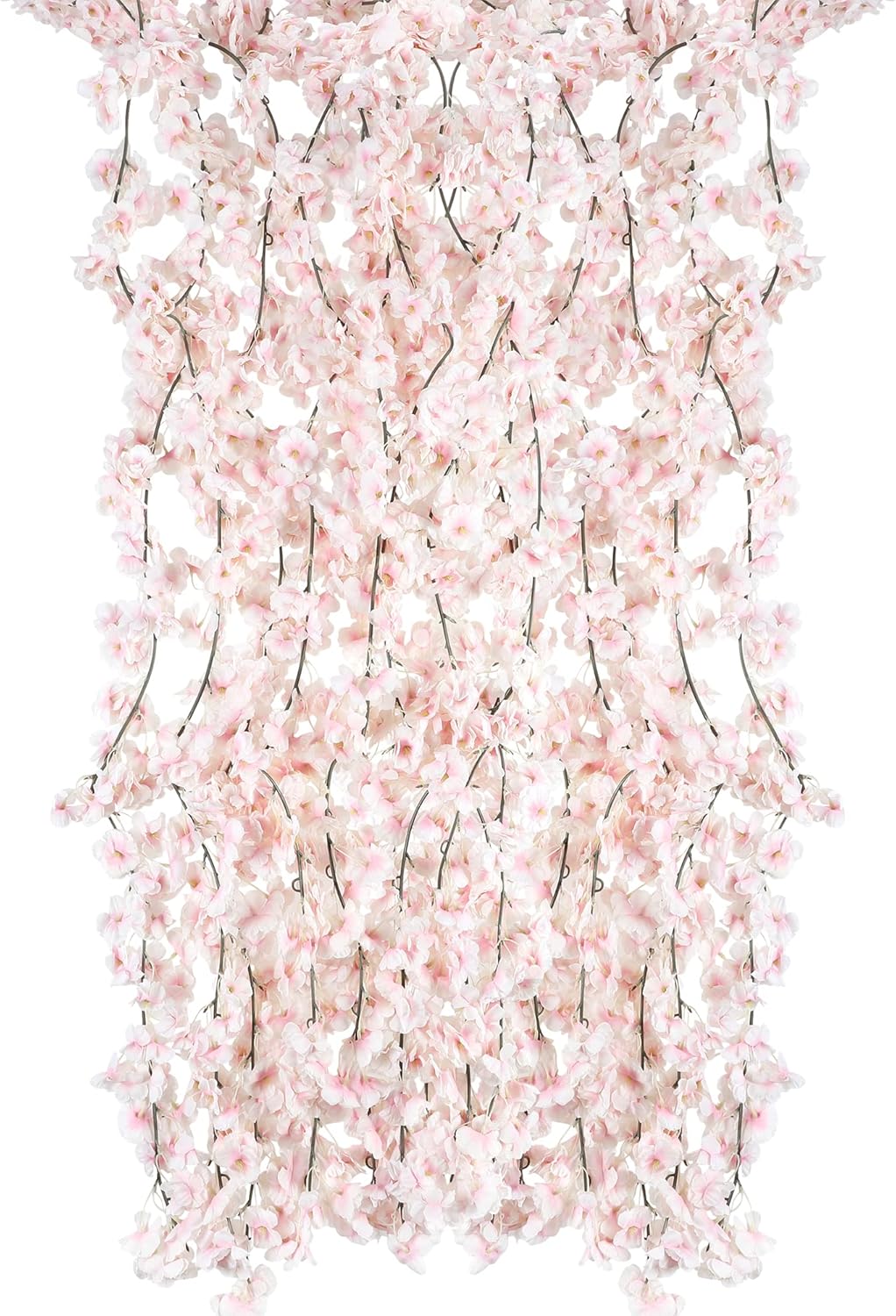 Albero Di Ciliegio Artificiale 2,1m – Fiori Finti Rosa Per Decorazione Interna/Esterna – Matrimoni E Ufficio - 2