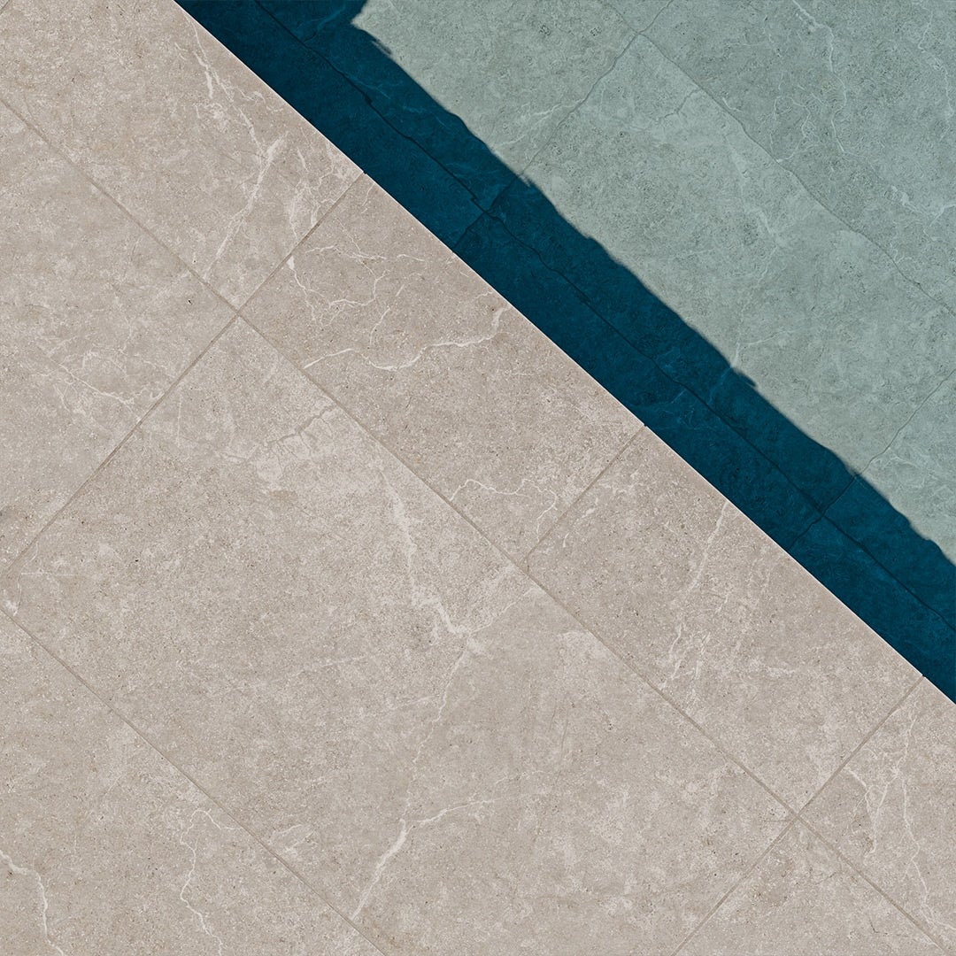 Pietra di Gerusalemme Grigio 20 mm Outdoor - Piastrelle 61x61x2 cm 20 mm - CHS 3002 60x60 GRIP R12 20 mm - 2