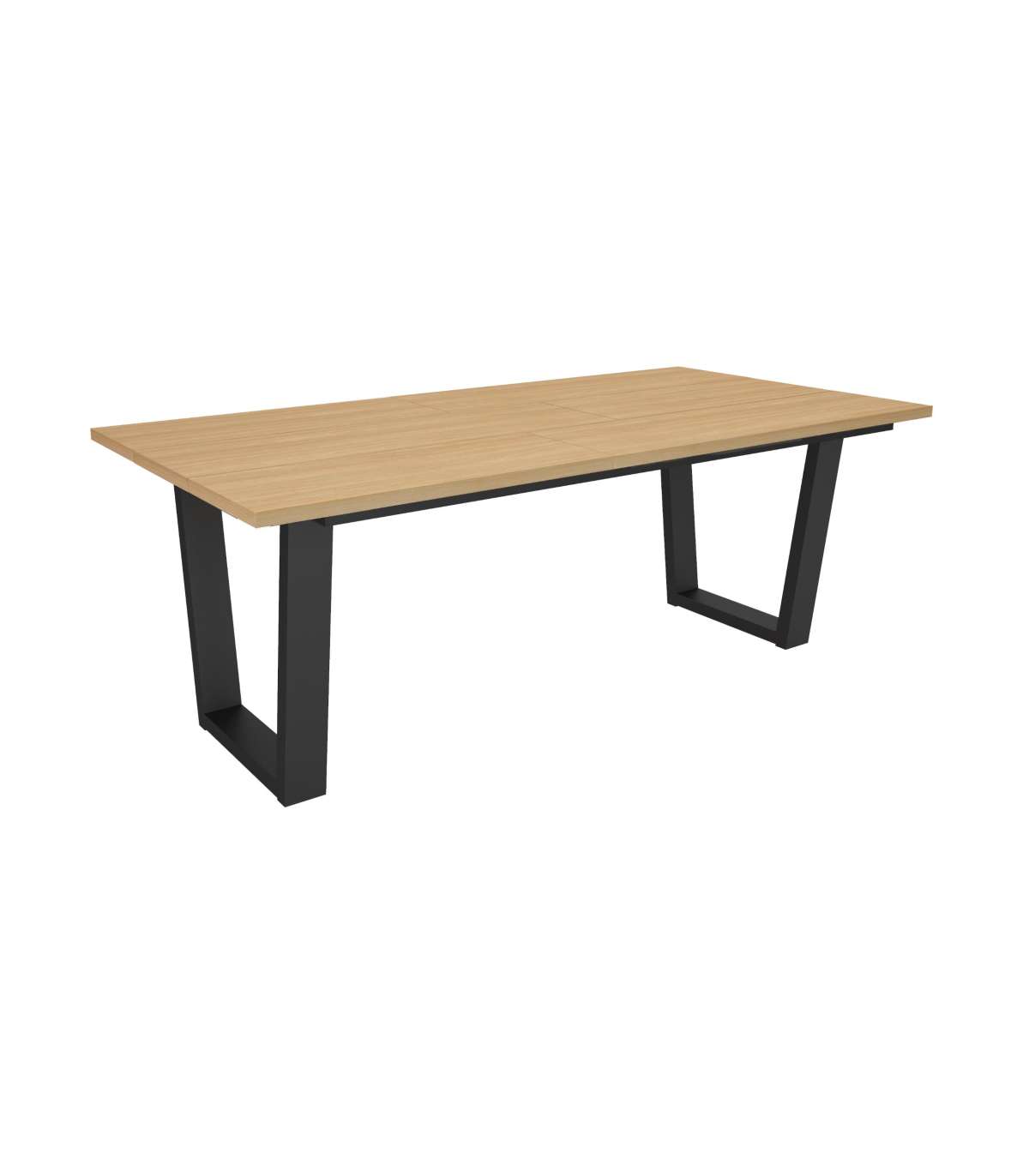 Mbtic Mesa De Comedor Adamuz Para Comedor Y Sala Negro , Leroy Merlin