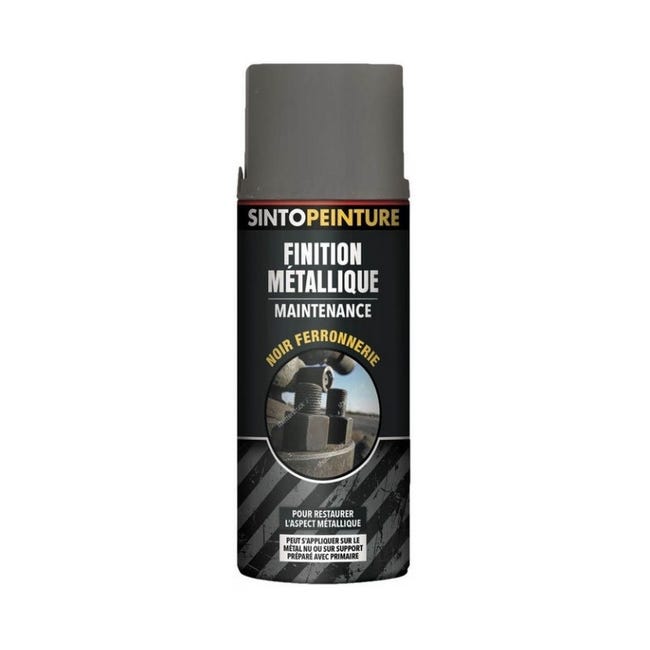 Aerosol restauration aspect metallique ferronnerie SINTO | Bricoman