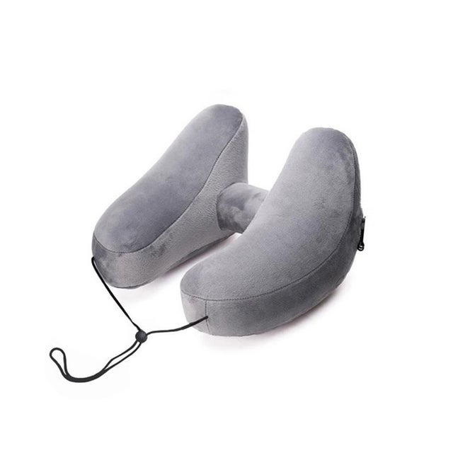 Cuscino Cervicale Gonfiabile Da Viaggio - Ultraleggero E Regolabile | Per Aereo E Auto - Foto 11
