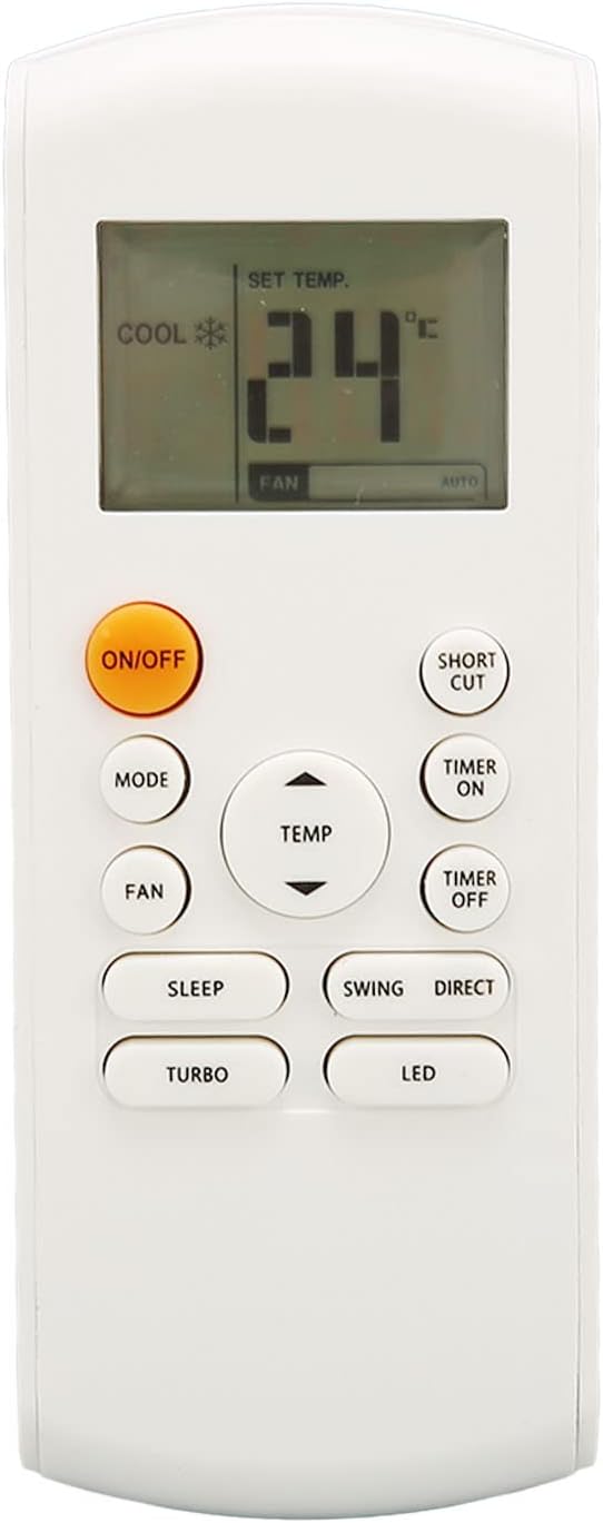 Télécommande Universelle A/C, Télécommande De Rechange Pour Climatiseur Daikin Arc452a15 Arc452a16 Arc452a17 Arc452a18 Arc452a21 2mks50g2v1b 96031732
