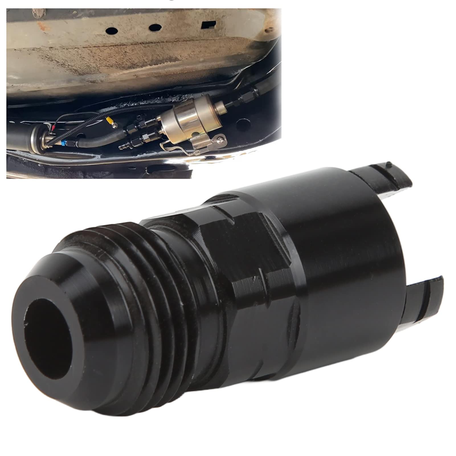 2ps Auto AN8 à AN8 Mâle Couplage Raccord Tuyau Adaptateur