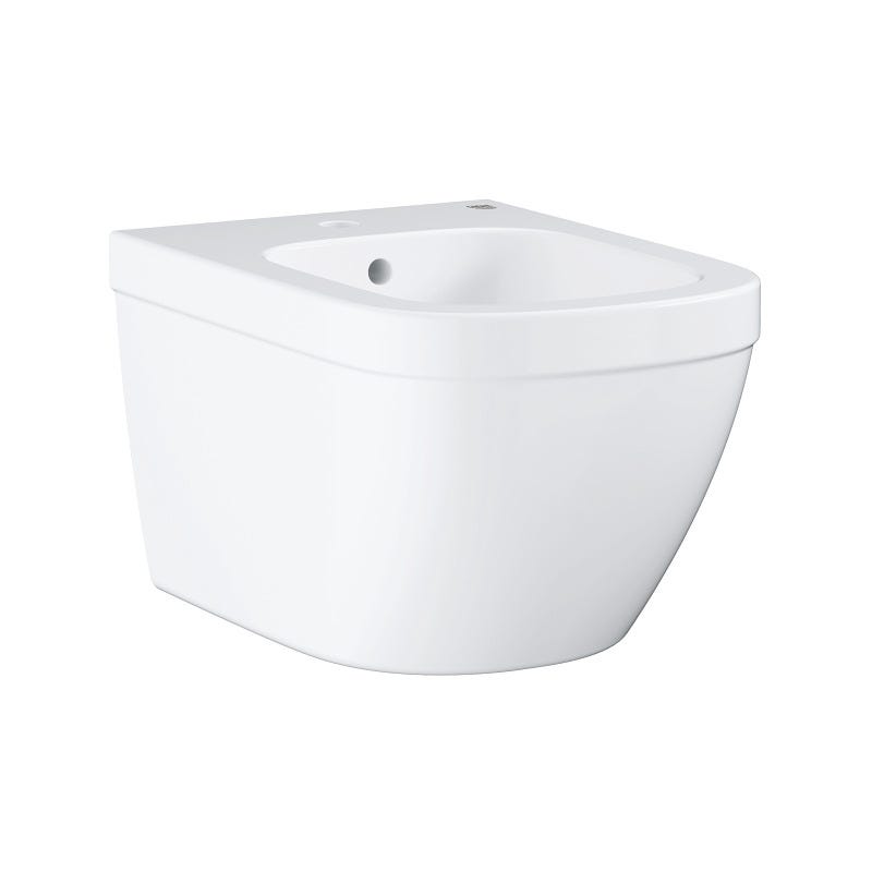 39208000 Grohe Euro Ceramic Bidet suspendu, blanc alpin (39208000) | Leroy Merlin