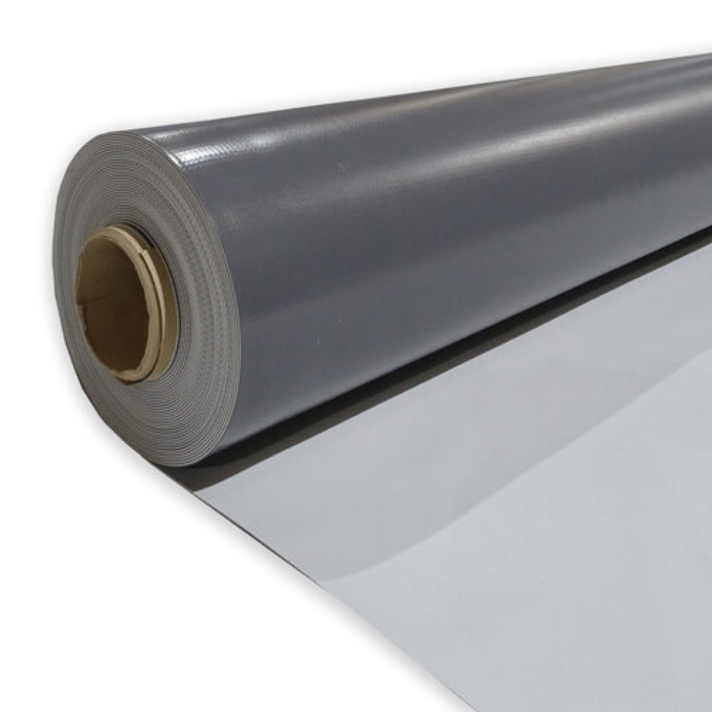 Membrane PVC de 1,5 mm pour l'étanchéité des terrasses (PAR MÉTRE) Largeur 1,63m - Renforcée par une maille polyester. Terrasses plates, praticables - 6
