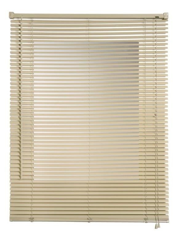 Store vénitien PVC, Store venitien flexible et résistant VENETO Taupe 45X130 - 6