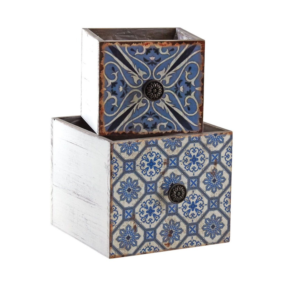 Cestas para cajones con diseño de mosaico | Leroy Merlin