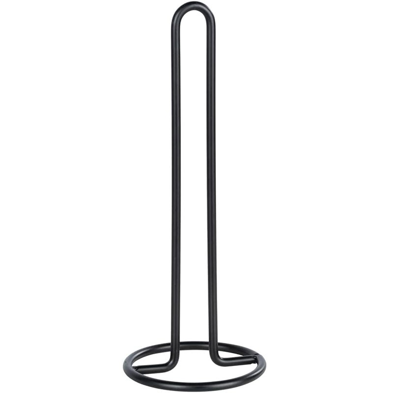 Uchwyt na ręczniki papierowe - Uchwyt na ręczniki kuchenne - Czarny pionowy - Uchwyt na ręczniki kuchenne - Uchwyt na papier toaletowy