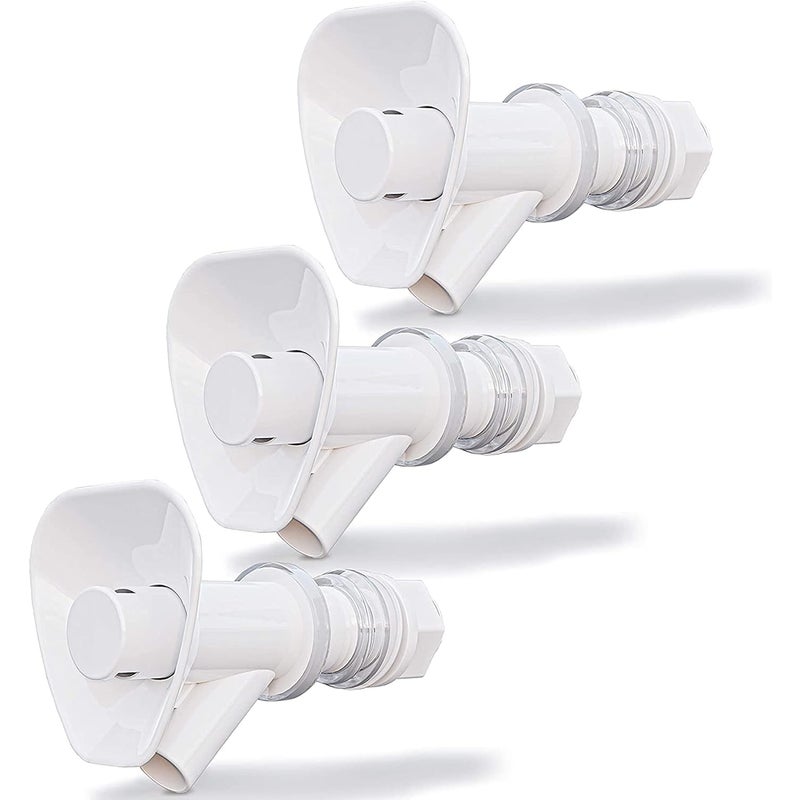 Kran do fontanny wodnej kompatybilny z zaworem fontannowym Rubbermaid Gott (opakowanie 3 szt.)