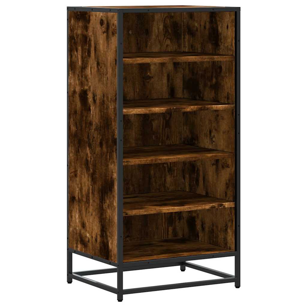 Unico Design Scarpiera 5 Ante Rovere Sonoma Grigio 59x24x136cm in, scarpiera 5 a