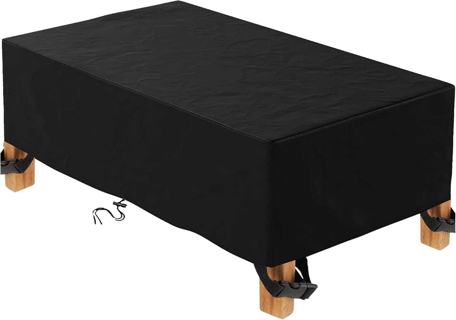 Husă de masă dreptunghiulară 180x120x70cm pentru sufragerie, husă impermeabilă 600D pentru mobilier, pentru masă de grădină, prelată