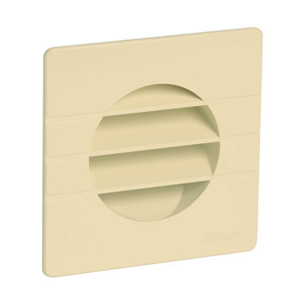 Grille Ronde D.160 Sable/moustiquaire - Frans Bonhomme