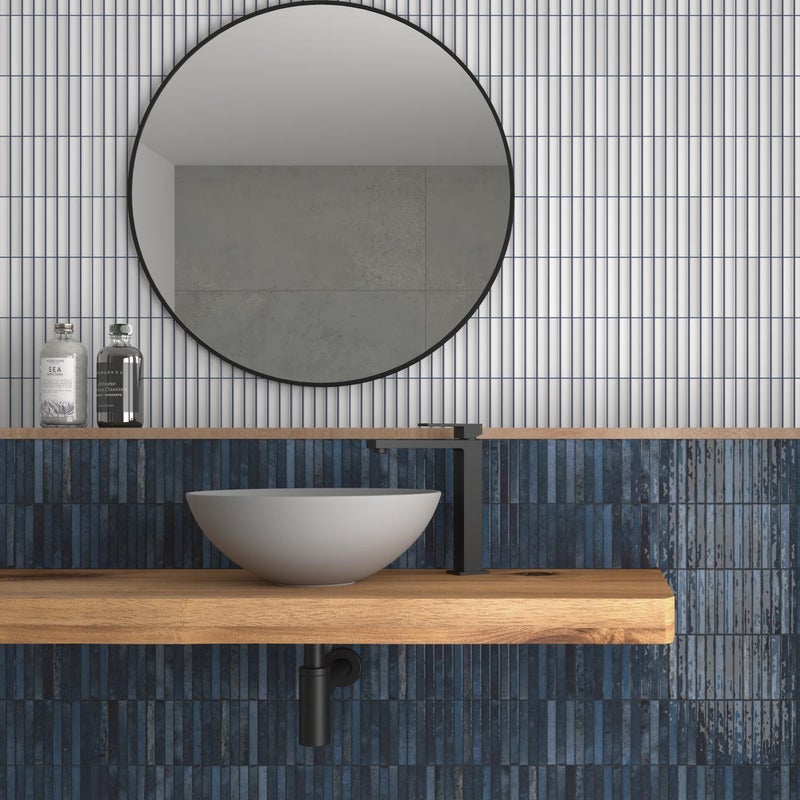 KIT-KAT MOSAICO WHITE MATT 11,5X23,1cm. REVESTIMIENTO PREMIUM EN PORCELÁNICO COLOR BLANCO MATE