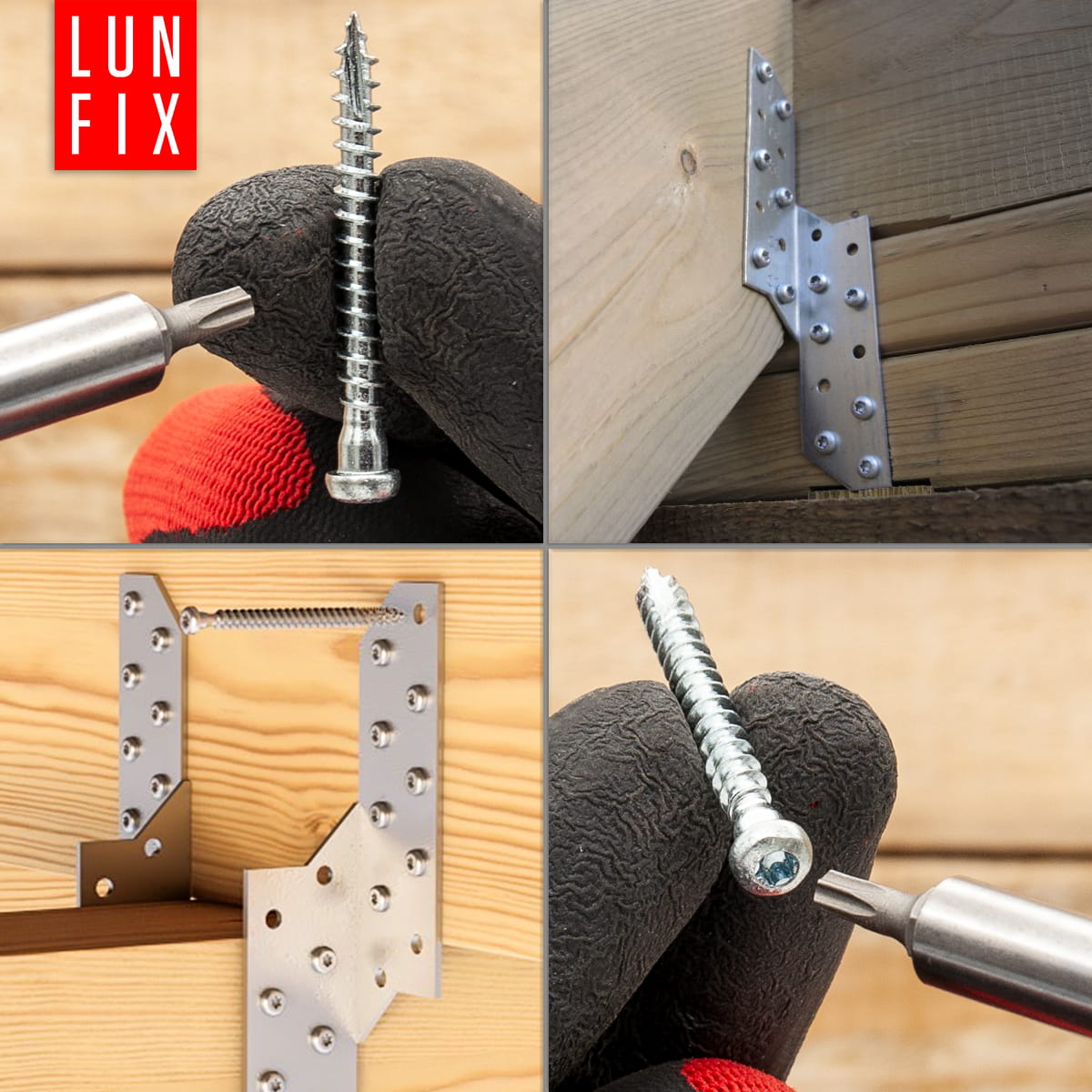 Wkręty do łączników ciesielskich anchor 5x35mm 250szt. - 7