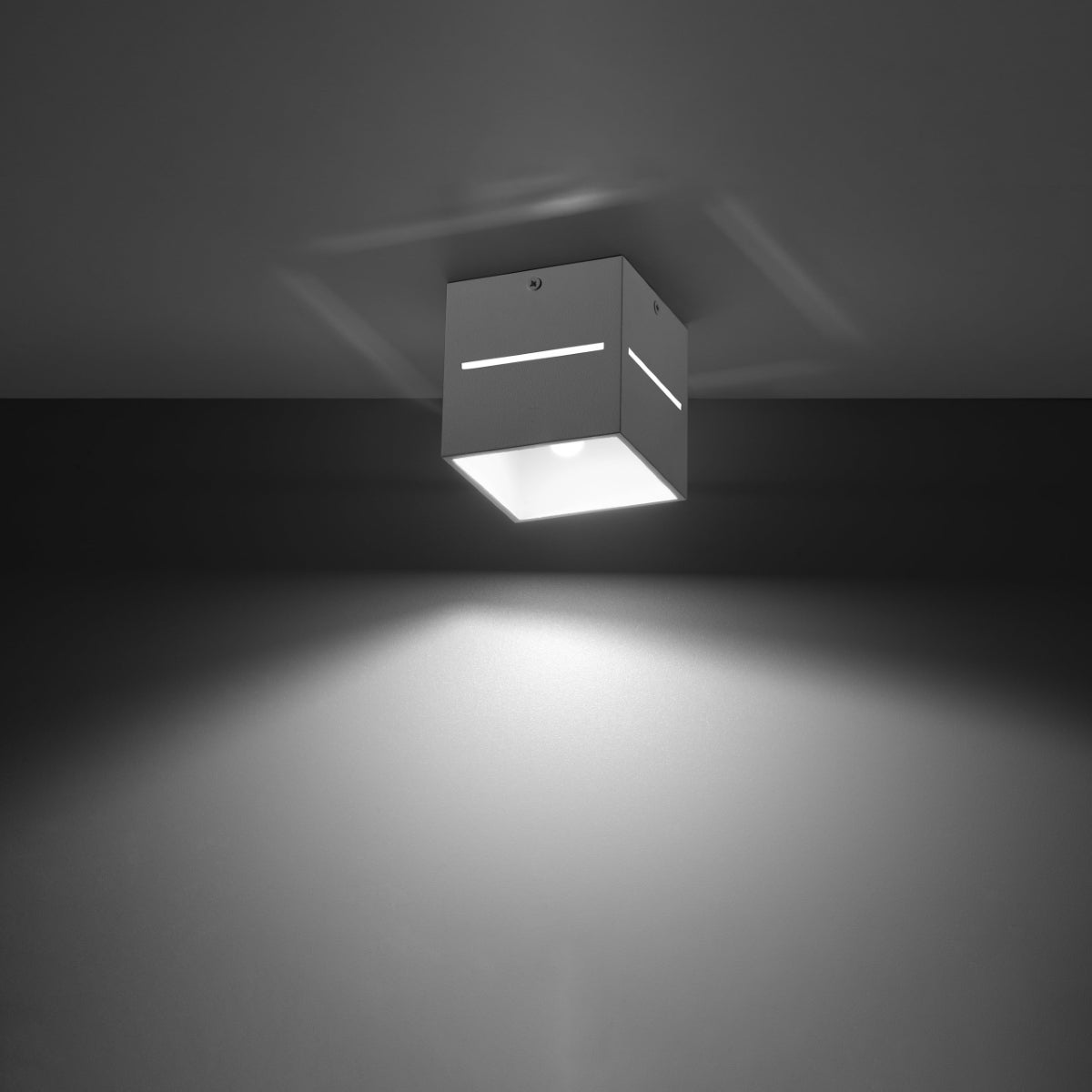 Plafon ZORBO biały LED 3000K - 10x10x10cm Sollux