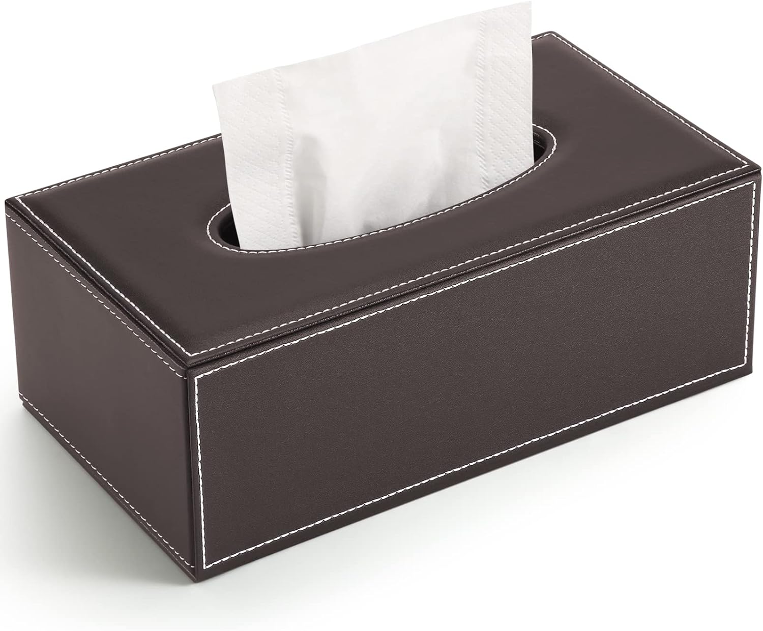 Boite Mouchoirs Decorative Boîte à Mouchoirs En Rotin Blanc - Distributeur Rectangulaire Déco Pour Salon, Salle De Bain Ou Bureau Boîte Mouchoirs Rotin