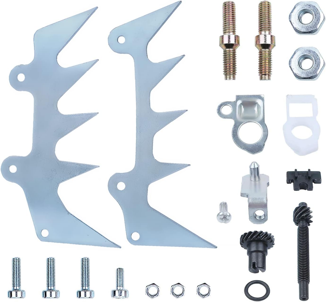 Zestaw pazurów piły łańcuchowej 21 w 1 do Stihl MS660 MS460 MS440 066 046 044, kolec zderzakowy + śruby + napinacz + nakrętki śrub